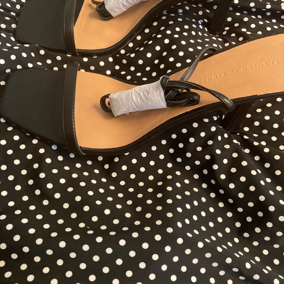 Black Ankle Strap Heel - Picture 3 of 5